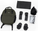 Коляска Agex Prima Pro 3 в 1 с автокреслом i-Safe S Grey APF664 Green (Зеленый)