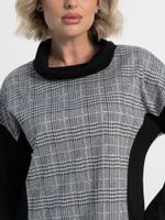 Платье Жанетта (черно-серое) П15128-18М LT Collection