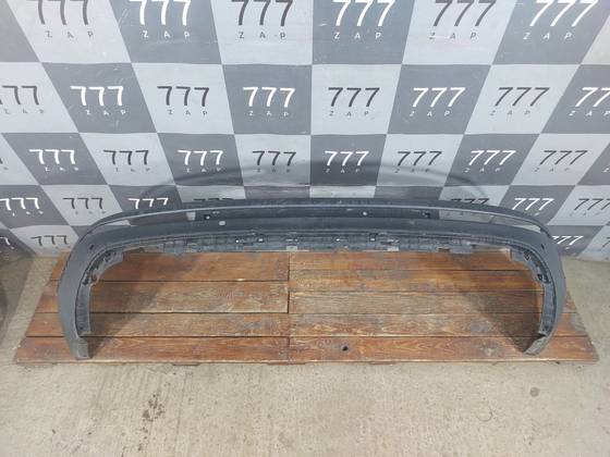 Юбка заднего бампера Hyundai Santa Fe 4 (TM) 20-нв Б/У Оригинал 86612S1500