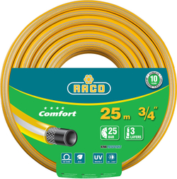 RACO COMFORT, 3/4″, 25 м, 25 атм, трёхслойный, армированный, поливочный шланг (40303-3/4-25)