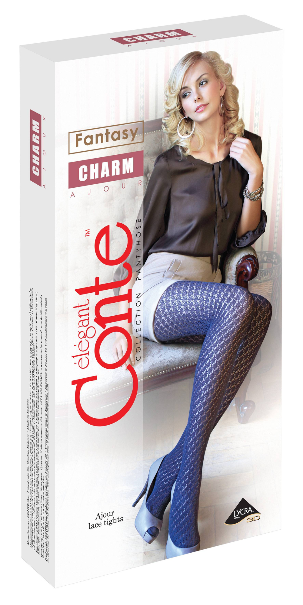 Колготки женские хлопковые CONTE ELEGANT CHARM