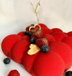 Сердечки набор ( контурные + литые), 10 шт