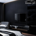 Гипсовая 3D панель Вектор
