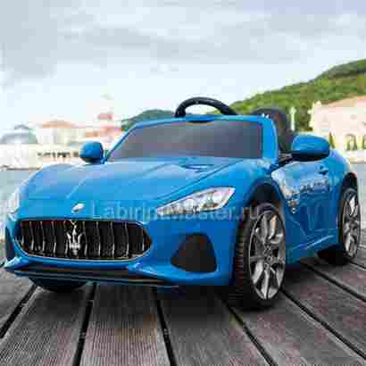 Детский электромобиль "Maserati GC-SPORT" S302, синий