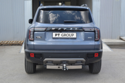 Фаркоп с унив. электрикой Smart, съемный квадрат, с НЕРЖ накладкой HAVAL Dargo 2022- (паспорт и сертификат) ПТ ГРУПП.HVR-22-991124.00