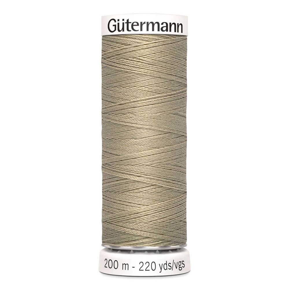 Нитки универсальные Gutermann Sew-all 100 (200 метров), 5 кат. | 131 бл.бежевый