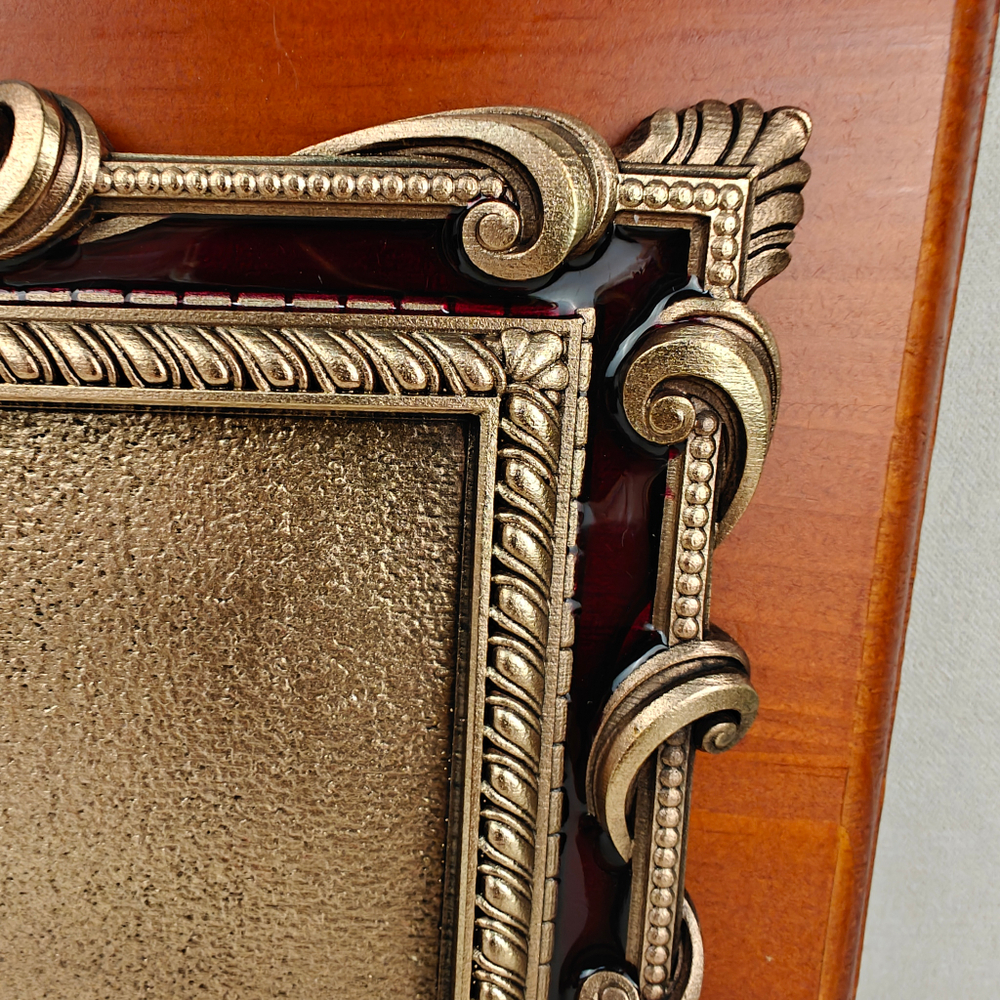 Плакетка с видом Москвы "Кремлёвская набережная" в подарочной упаковке