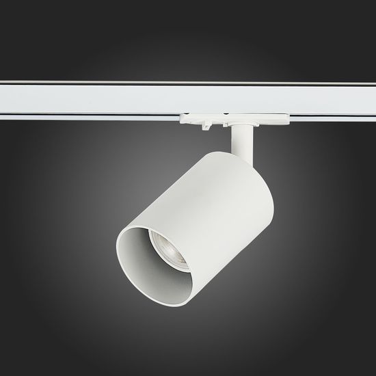 ST302.506.01 Св-к трек. Белый GU10 1*50W  IP20 L100xW70xH172 220V Без ламп BASE