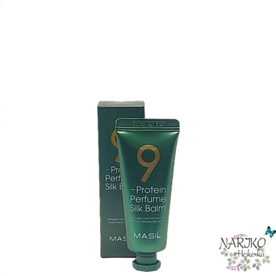 Несмываемый концентрированный бальзам-сыворотка для поврежденных волос MASIL 9 Protein Perfume Silk Balm парфюмированный, 20 мл.