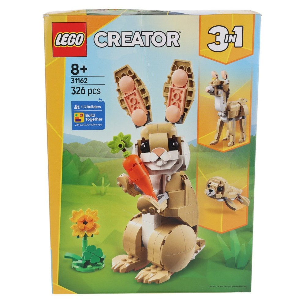 Конструктор LEGO Creator 1759 31162 Милый кролик 3 в 1 — фото 2