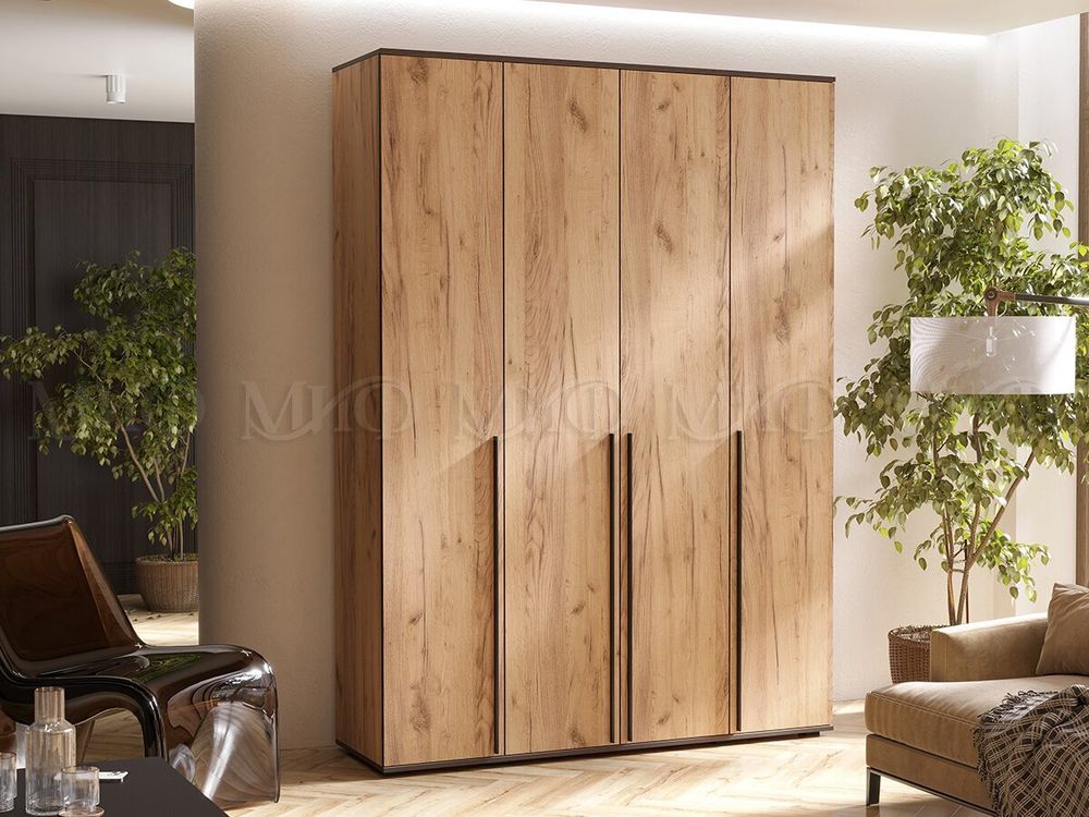 Шкаф "Норд" 4-х ств (дуб крафт), МФ Миф, г. Пенза