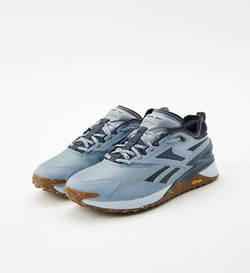 Кроссовки мужские Reebok Nano X3 (Голубые)