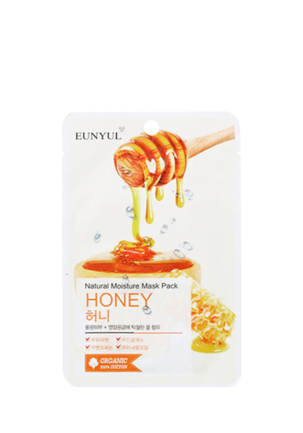 Eunyul Natural Moisture Mask Pack Honey Тканевая маска с роял желе