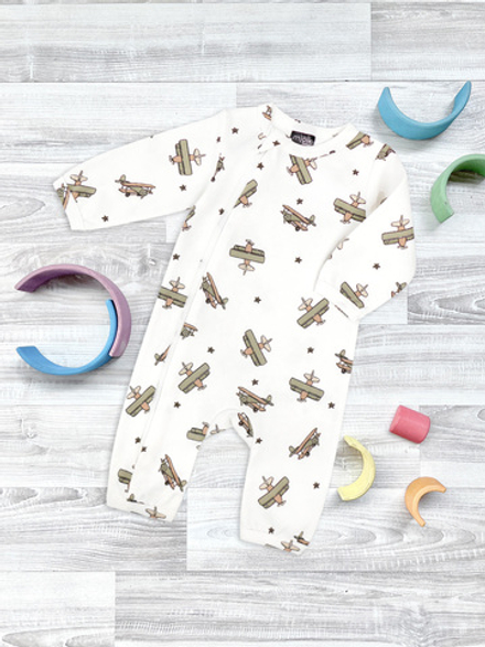 Комбинезон Mjölk Самолёты, на окантовке