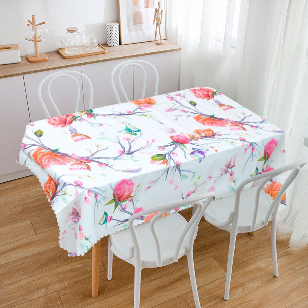 Скатерть 140*200см с водоотталкивающей пропиткой, 100% полиэстер, NN-1008550