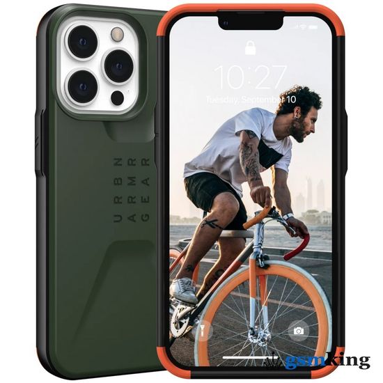UAG Civilian Series Case for Apple iPhone 13 Pro Olive (Зелёный)11315D117272