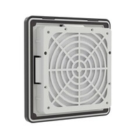 Вентиляционная решетка с фильтром RF 150x150 мм, IP54, RAL9005