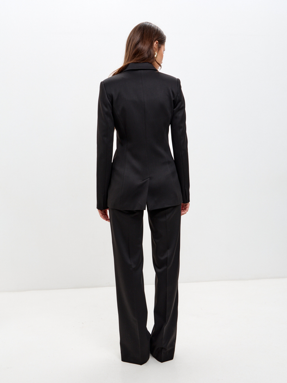 Черный жакет Burns