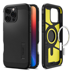 Чехол Spigen Tough Armor для iPhone 16 Pro Max (ACS08013) черный (Black)