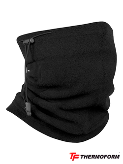 Бафф (шарф-труба) флисовый Thermoform Polar Buff (HZT19007). Чёрный