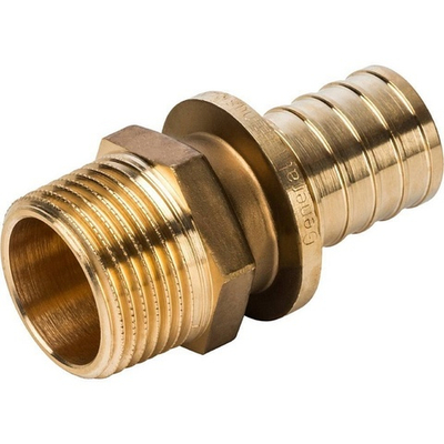 STOUT Переходник с наружной резьбой 32x1" аксиальный для труб из сшитого полиэтилена