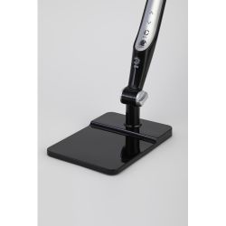 Настольный светильник ЭРА NLED-497-12W-BK светодиодный на струбцине и с основанием черный