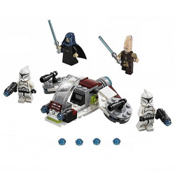 LEGO Star Wars: Боевой набор Джедаев и Клонов-Пехотинцев 75206 — Jedi and Clone Troopers Battle Pack — Лего Звездные войны Стар Ворз