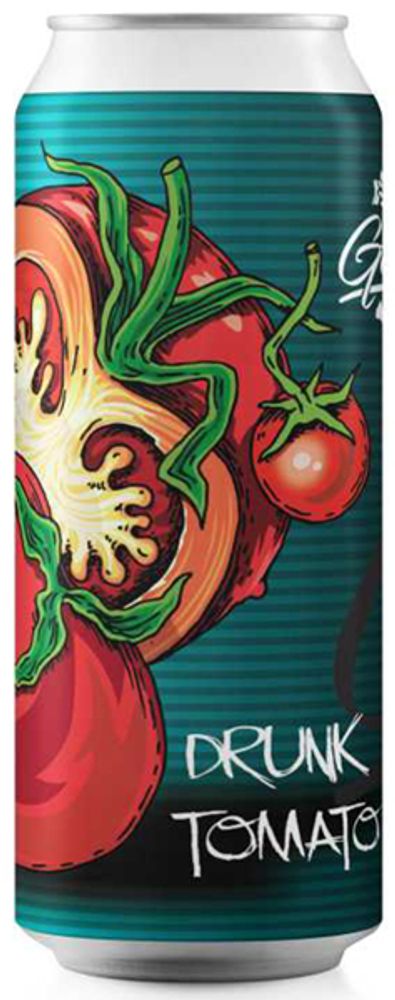 Пиво Годбирг Дранк Томато Гозе / Godbeerg Drunk Tomato Gose 0.5л - 6шт