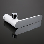 Смеситель для акриловой ванны 35к G1148 GAPPO (3 отв.) БЕЛЫЙ-ХРОМ