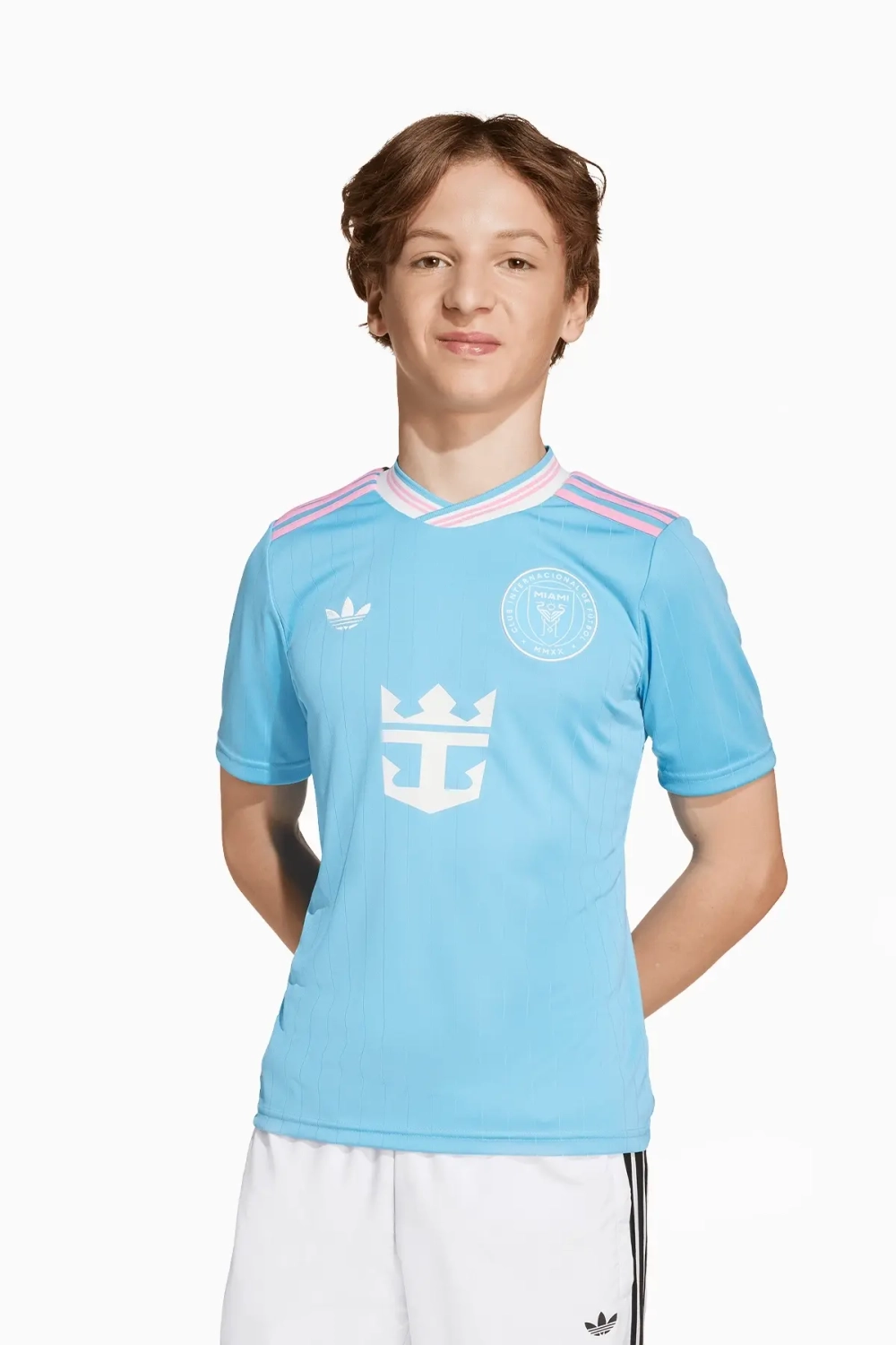 Футболка adidas Inter Miami CF 25/26 3rd Junior - голубой