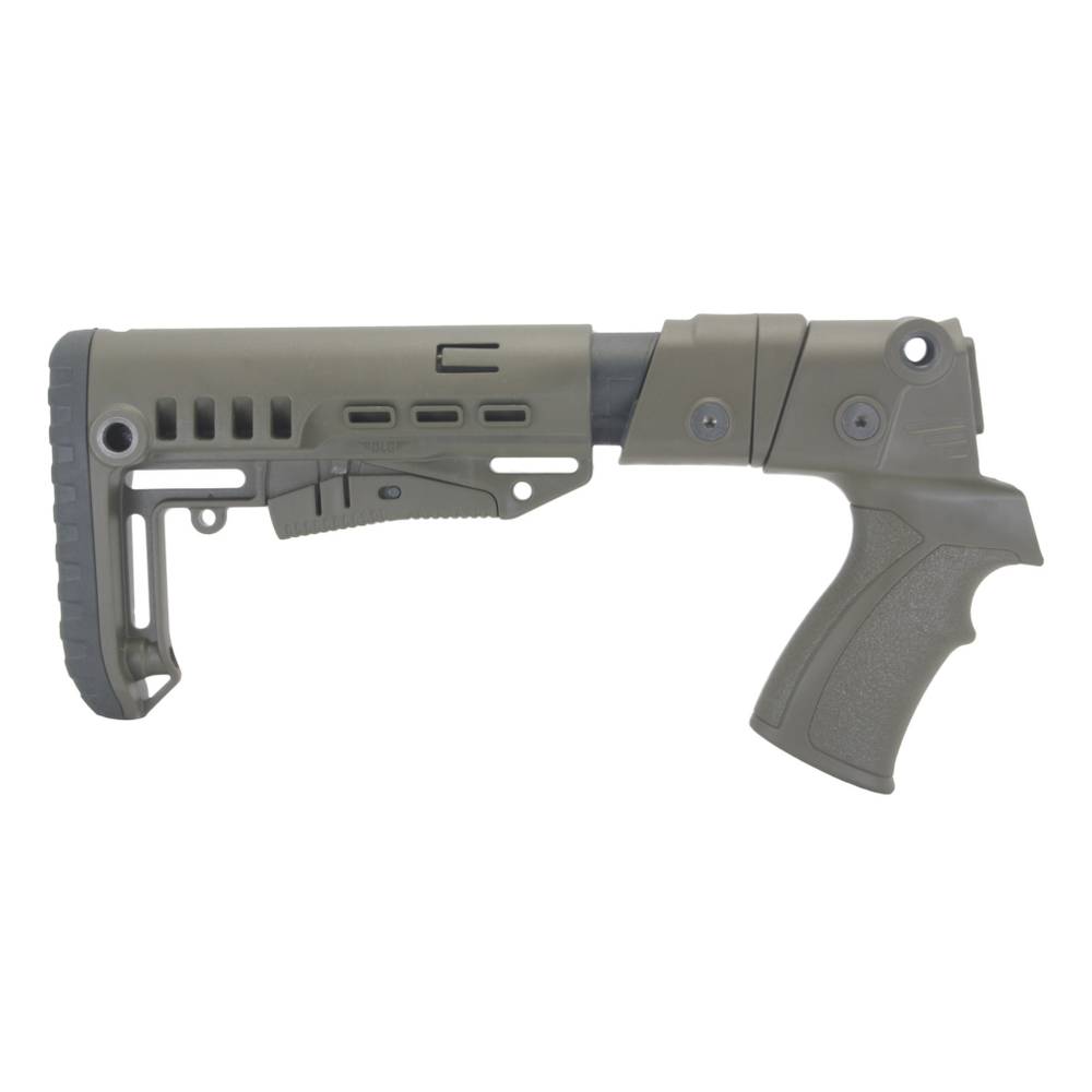 Пластиковый приклад Бекас, DLG Tactical. Черный