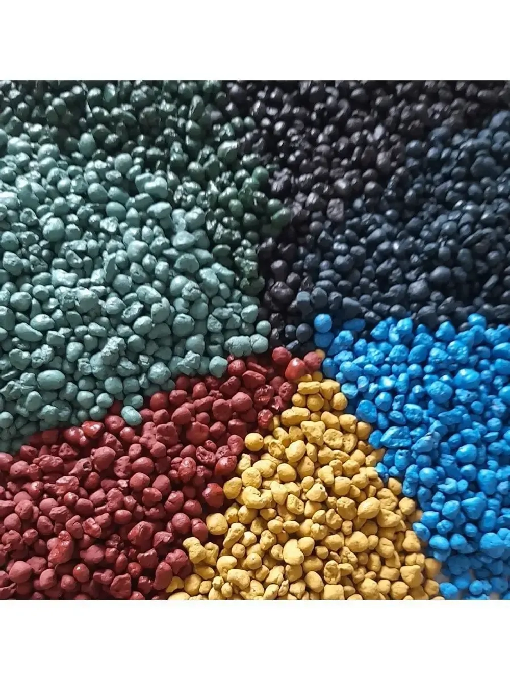 Цветной дренаж для цветов и растений