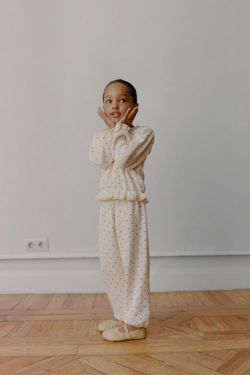 ZARA КАРДИГАН В ГОРОШЕК, ЭКРЮ