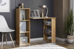 Стол компьютерный Тоскана, дуб золотой