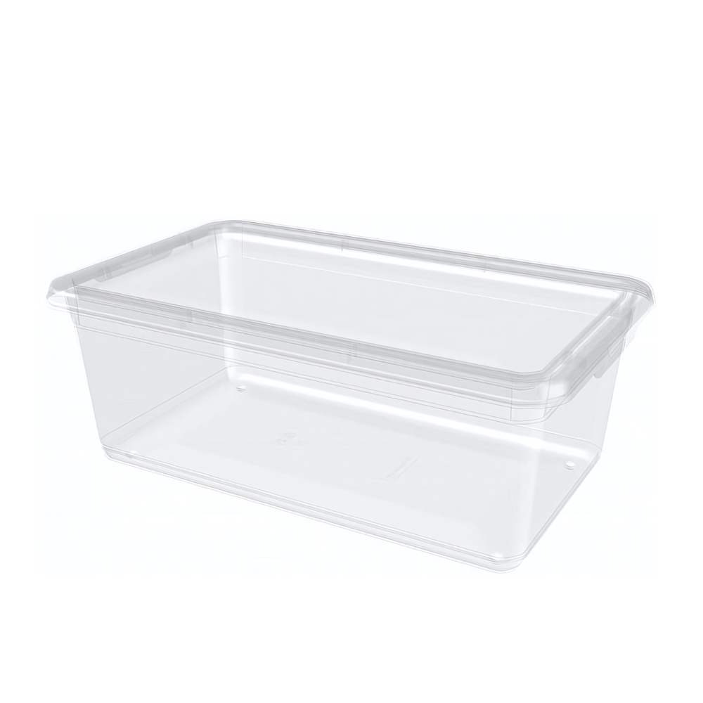 Ящик для хранения "Palm" 10л, 375х255х150мм (бесцветный)