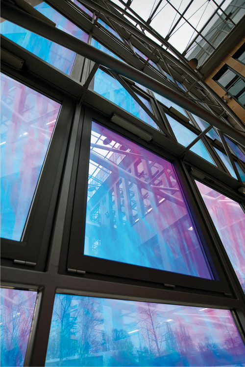 Дихроичная пленка DICHROM BLUE ControlTek, на отрез (ширина рулона 1,38 м.)