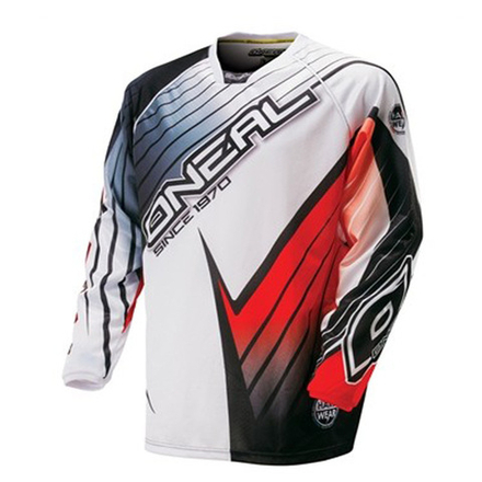 Jersey  Oneal MTB (бело-красный) размер L 56см.  (76-85 кг.)