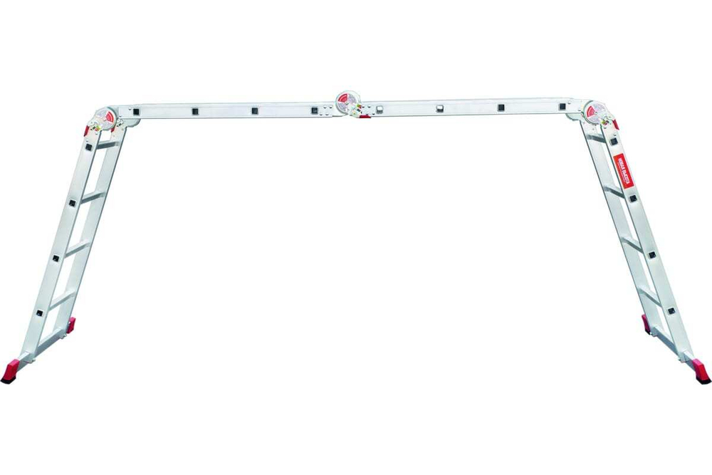 ЛЕСТНИЦА-ТРАНСФОРМЕР НОВАЯ ВЫСОТА 4Х4 АЛЮМИНИЕВАЯ ПРОФЕССИОНАЛЬНАЯ NV 3320