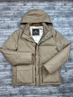 Пуховик Loro Piana черный