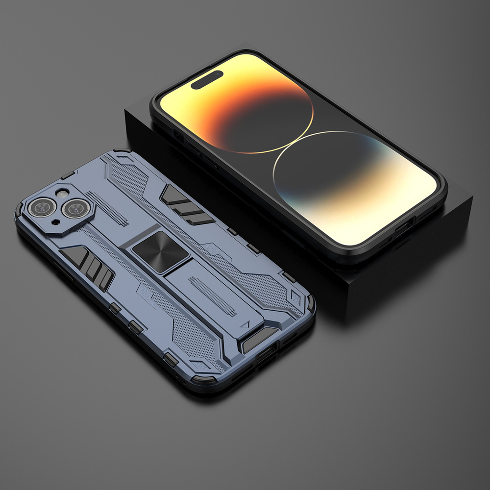 Противоударный чехол с подставкой Transformer для iPhone 15 Plus