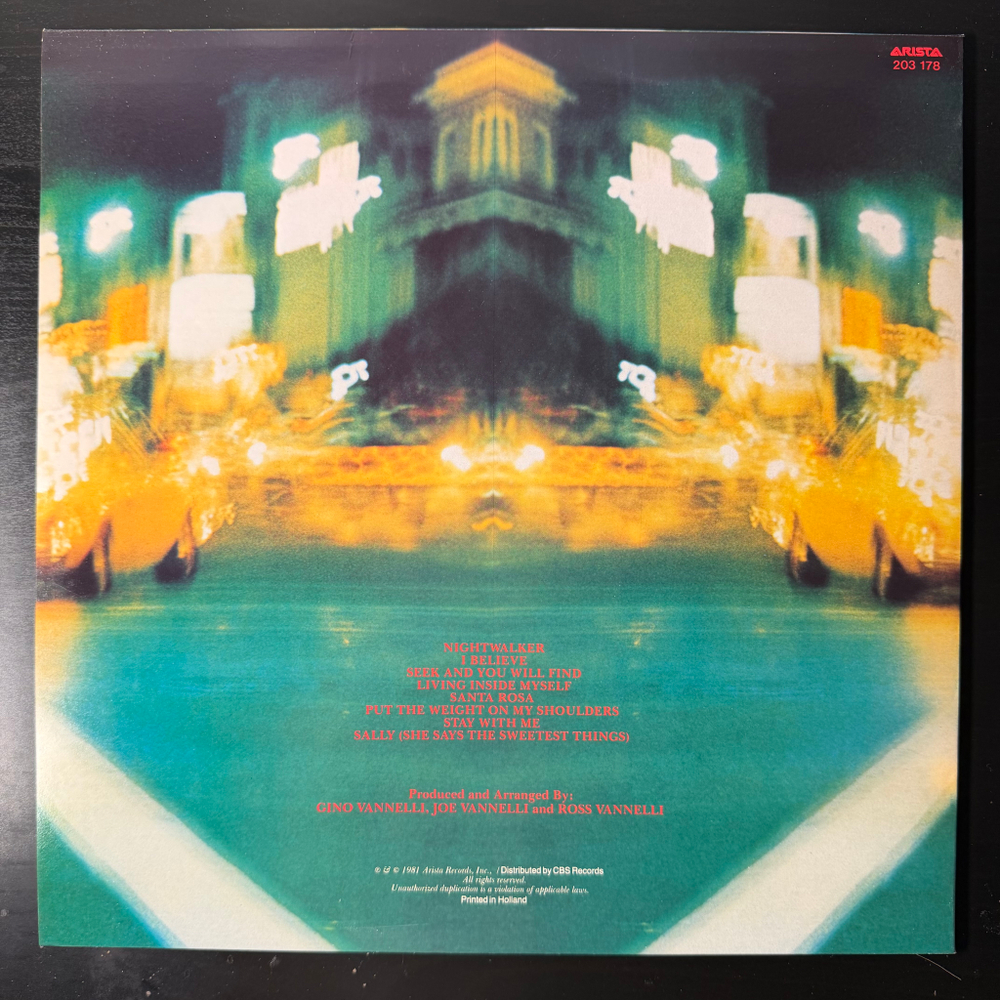 Gino Vannelli - Nightwalker (Голландия 1981г.)