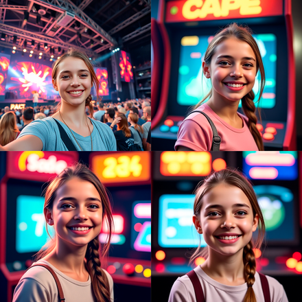 Аватарки в стиле Ретро-аркады 86С женские