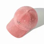 Кепка Ymkashix Velvet Face Flower пыльно-розовая