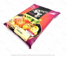 Удон со вкусом морепродуктов Seafood Flavor Fresh Udon, Корея, 212 гр.