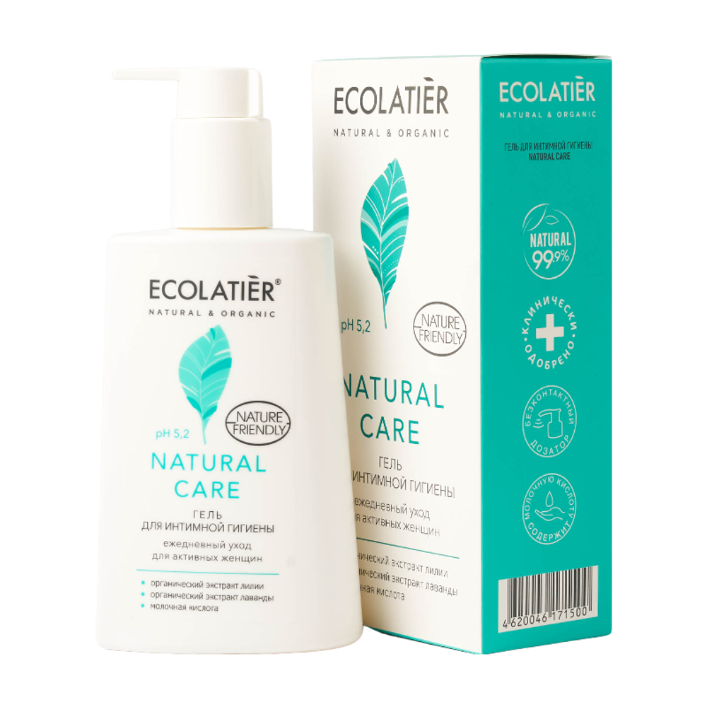 Гель для интимной гигиены Natural Certified Care