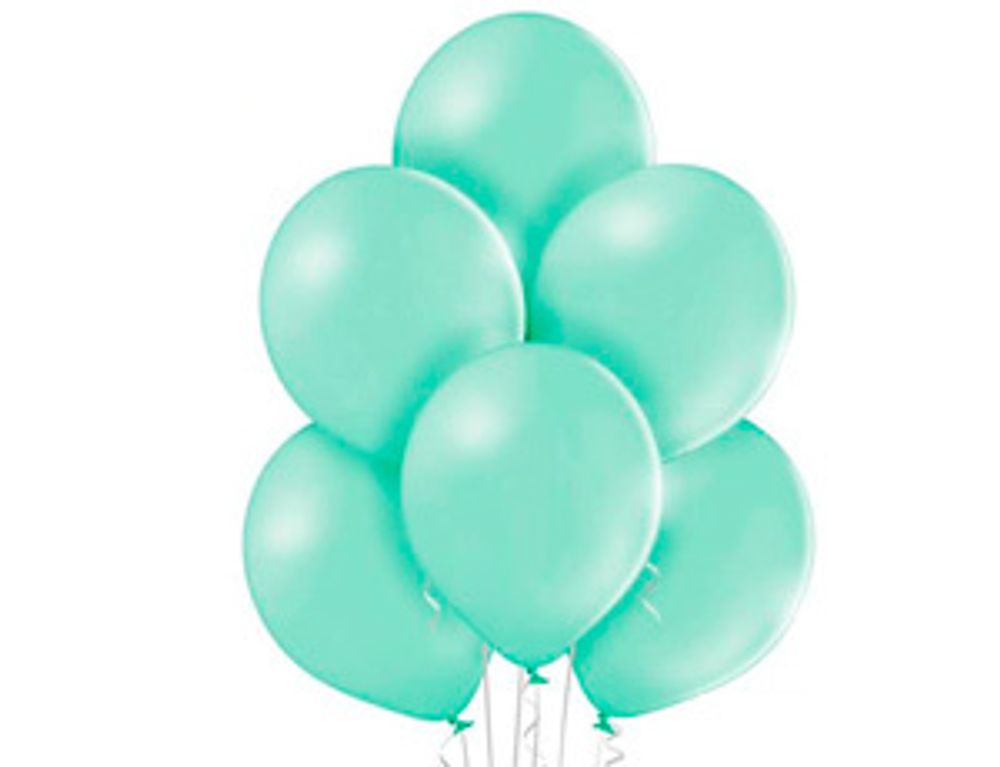 Шар (14"/36 см) Пастель Экстра Light Green 446 50 шт.