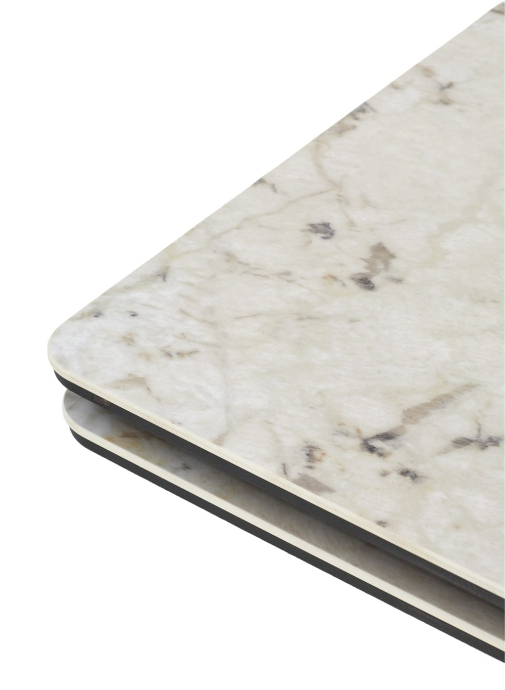 Стол М-City DISAUR Адажио 240 (320) См Пандора (Pandora), керамика, Черный каркас