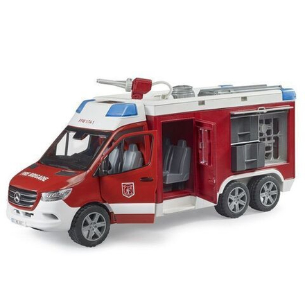 Игрушечный транспорт Bruder - Пожарная машина Sprinter со светом и звуком - Брудер 02680