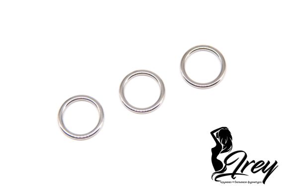 Кольцо Arta-F, 15 мм, металл, серебро
