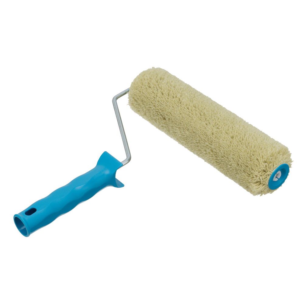 Валик для фасадных работ синтетический, 250 мм, ворс 18 мм, D 36 мм, D ручки 6 мм, полиакрил Matrix 80887